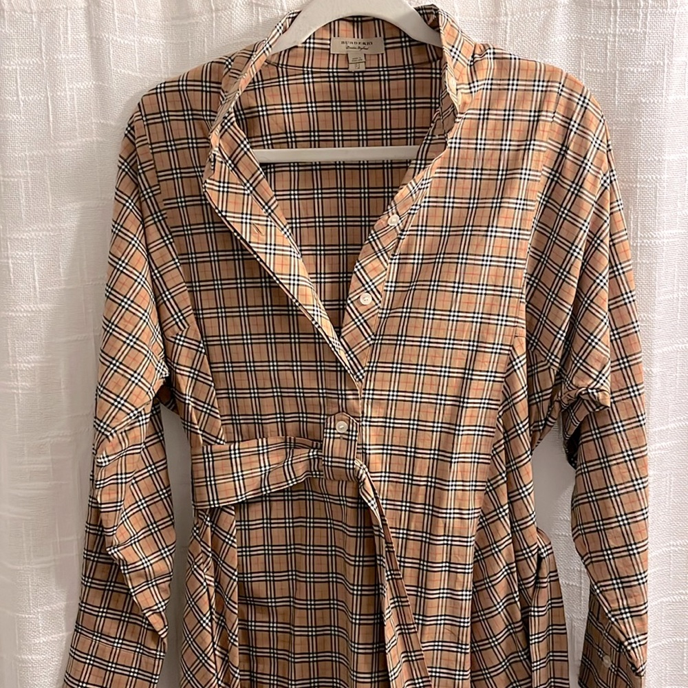 Burberry Shirt Dress Size 6